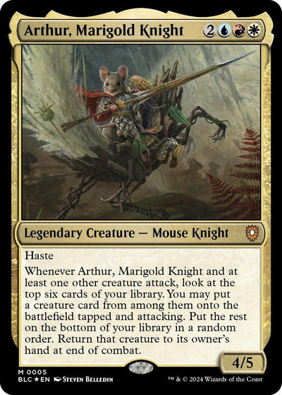 Arthur, Marigold Knight (5) (BLC)