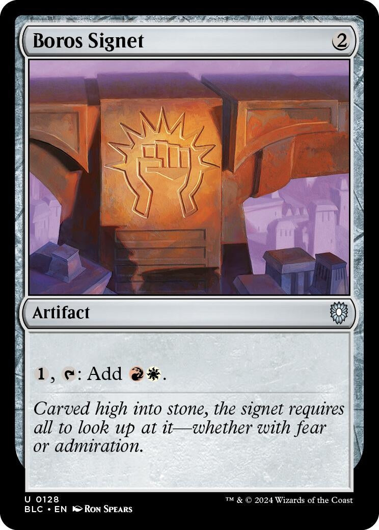 Image for Boros Signet (128) (BLC) - Magic: The Gathering