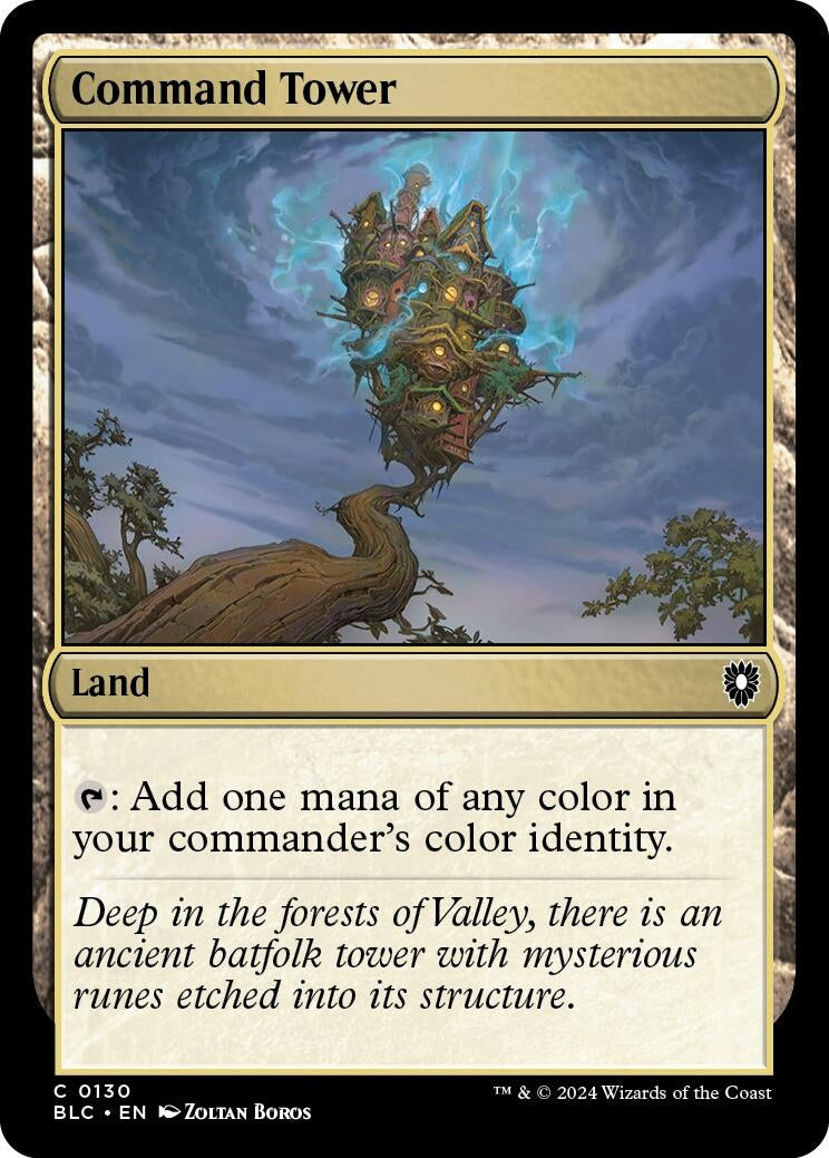 Image for Command Tower (130) (BLC) - Magic: The Gathering