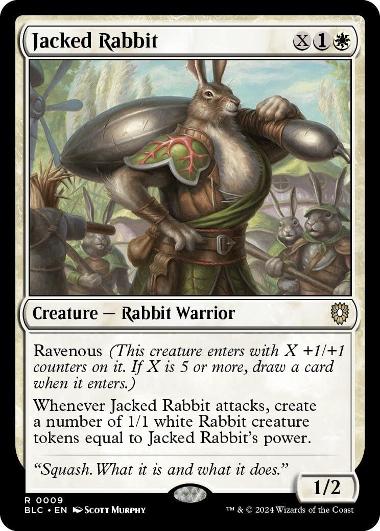 Image for Jacked Rabbit (9) (BLC) - Magic: The Gathering