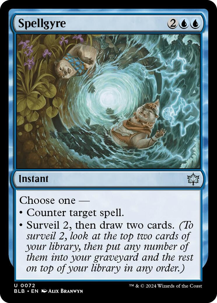 Image for Spellgyre (72) (BLB) - Magic: The Gathering