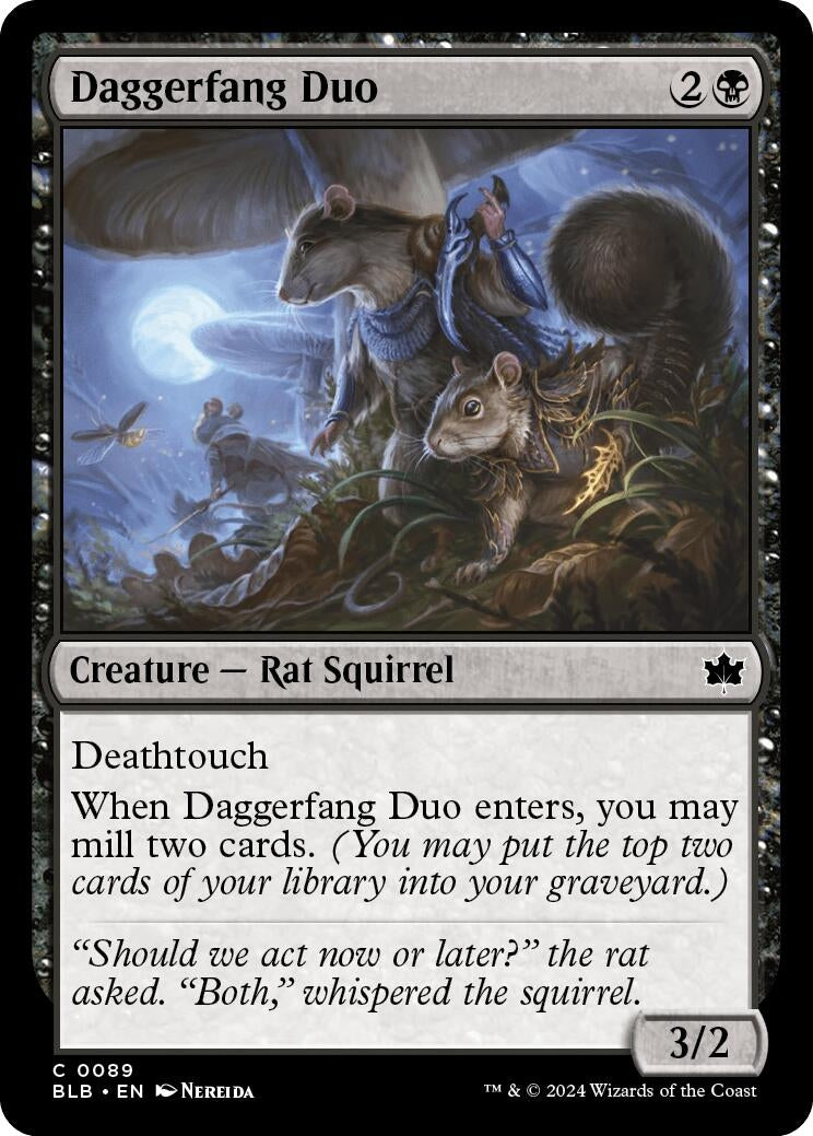 Image for Daggerfang Duo (89) (BLB) - Magic: The Gathering