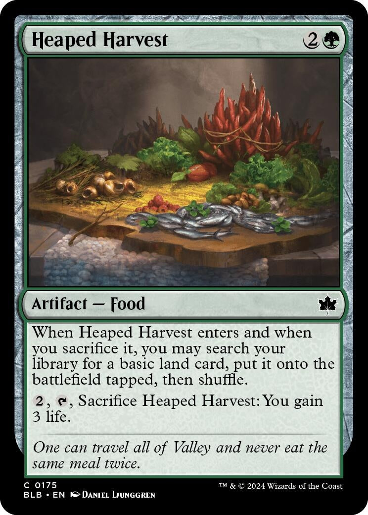 Image for Heaped Harvest (175) (BLB) - Magic: The Gathering