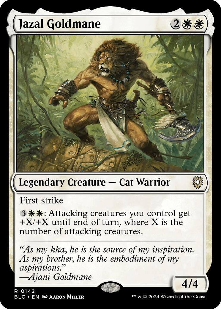 Image for Jazal Goldmane (142) (BLC) - Magic: The Gathering