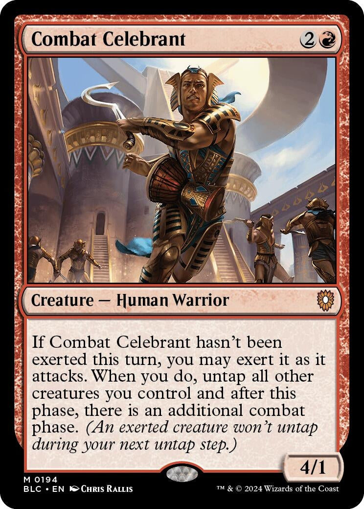 Image for Combat Celebrant (194) (BLC) - Magic: The Gathering