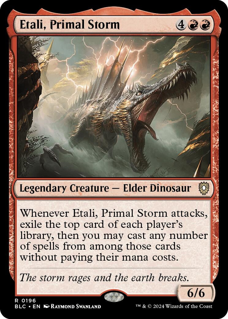 Image for Etali, Primal Storm (196) (BLC) - Magic: The Gathering