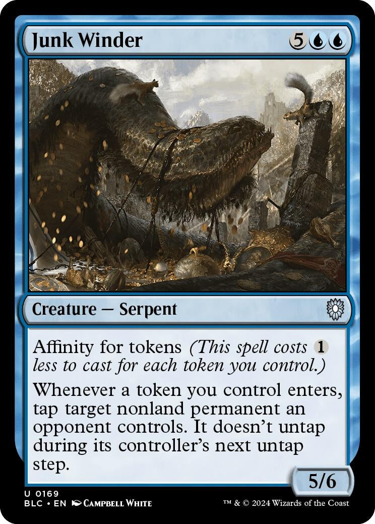 Image for Junk Winder (169) (BLC) - Magic: The Gathering