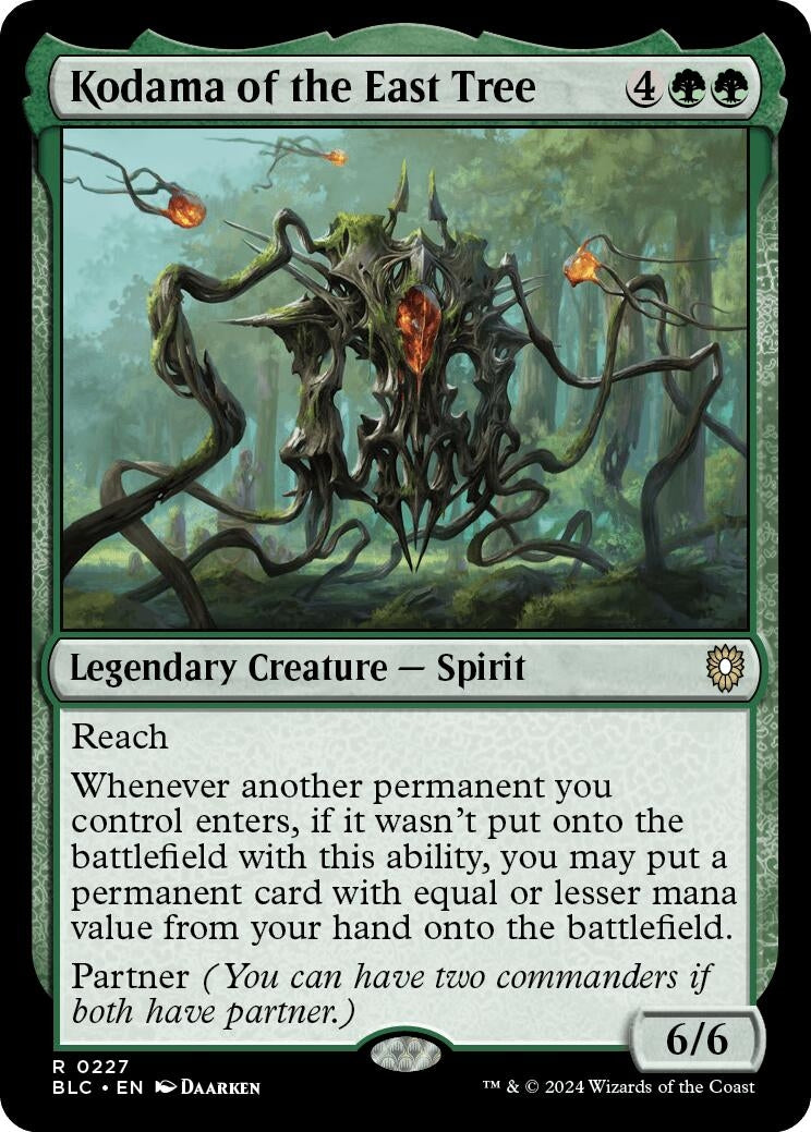 Image for Kodama of the East Tree (227) (BLC) - Magic: The Gathering