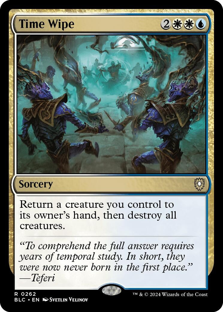 Image for Time Wipe (262) (BLC) - Magic: The Gathering