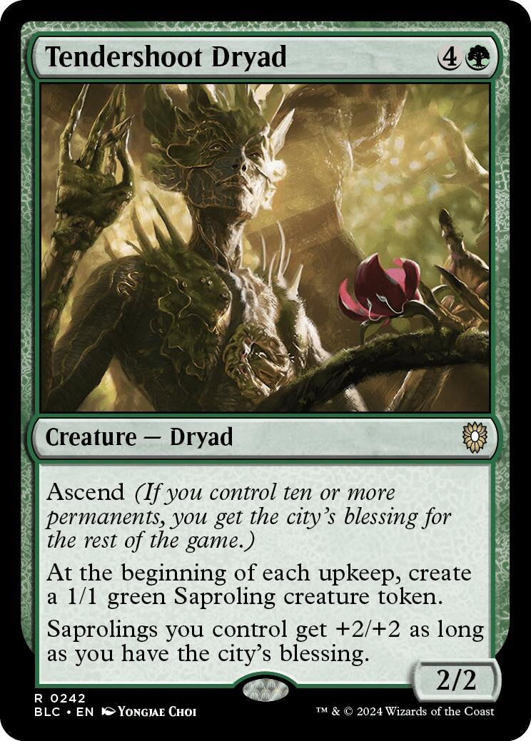 Image for Tendershoot Dryad (242) (BLC) - Magic: The Gathering