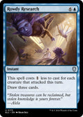 Image for Rowdy Research (173) (BLC) - Magic: The Gathering