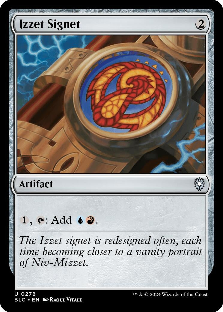Image for Izzet Signet (278) (BLC) - Magic: The Gathering