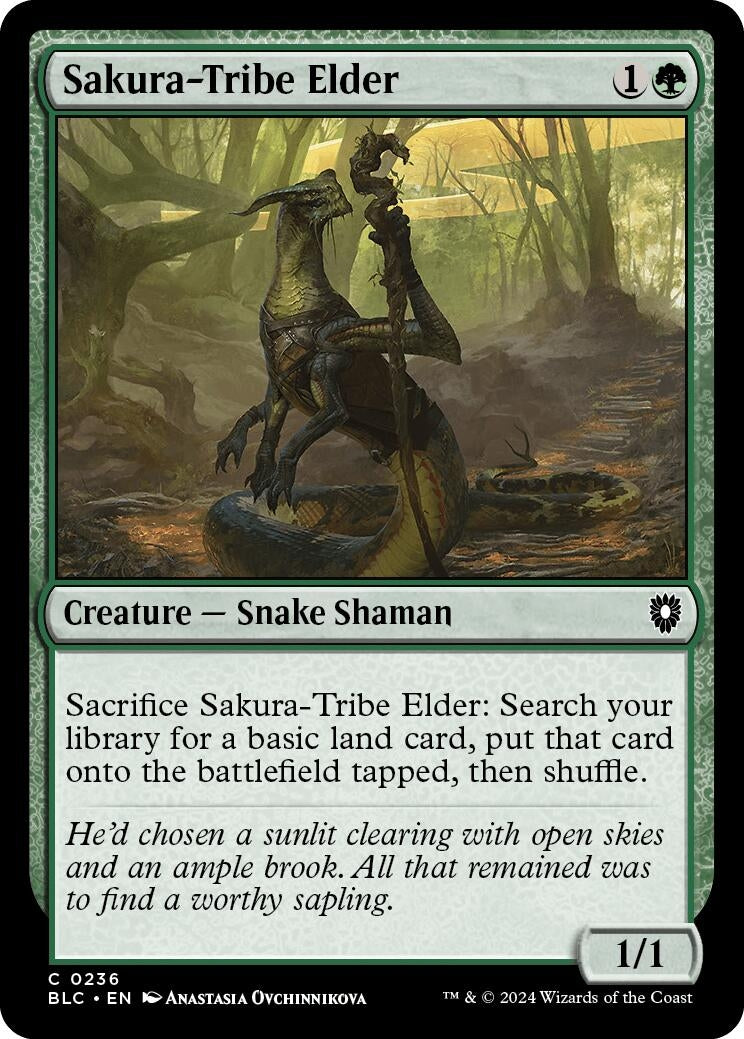 Image for Sakura-Tribe Elder (236) (BLC) - Magic: The Gathering