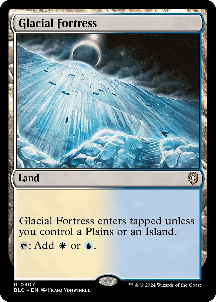 Image for Glacial Fortress (307) (BLC) - Magic: The Gathering