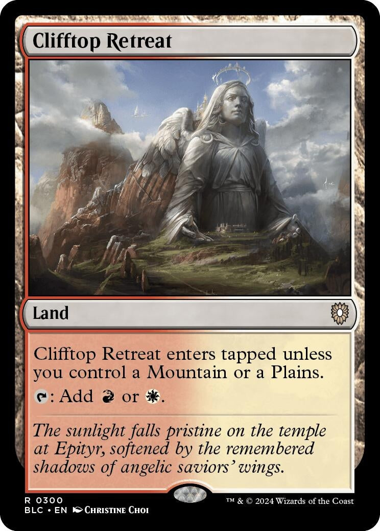 Image for Clifftop Retreat (300) (BLC) - Magic: The Gathering