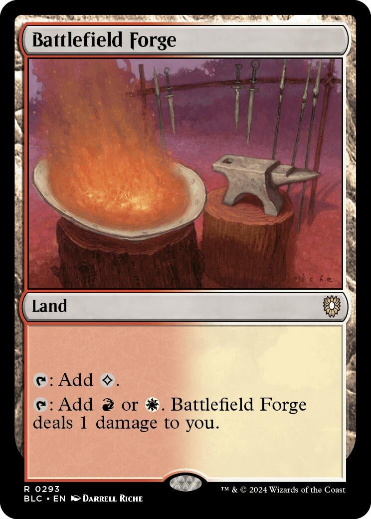 Image for Battlefield Forge (293) (BLC) - Magic: The Gathering
