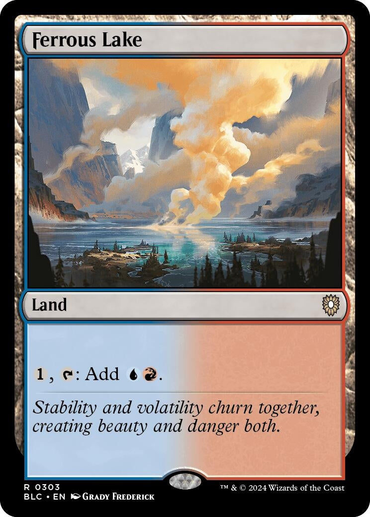 Image for Ferrous Lake (303) (BLC) - Magic: The Gathering