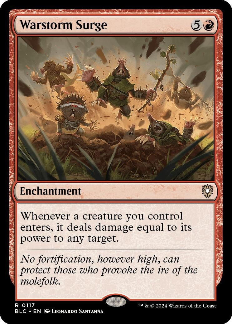 Image for Warstorm Surge (117) (BLC) - Magic: The Gathering