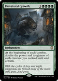 Image for Unnatural Growth (245) (BLC) - Magic: The Gathering