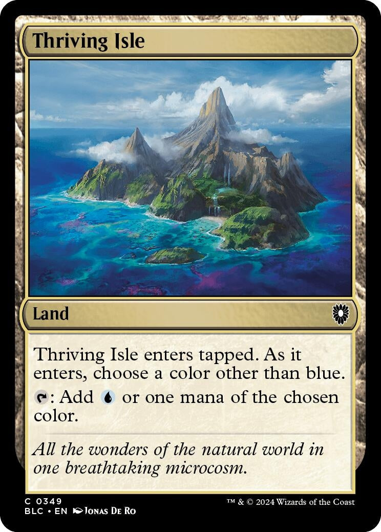 Image for Thriving Isle (349) (BLC) - Magic: The Gathering