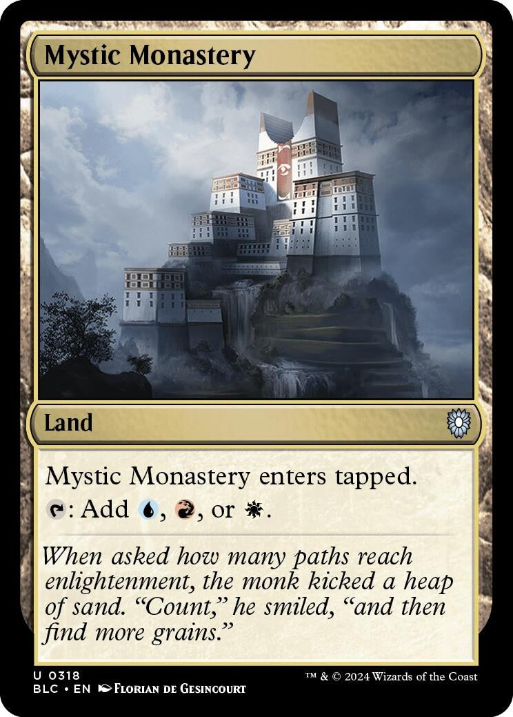 Image for Mystic Monastery (318) (BLC) - Magic: The Gathering