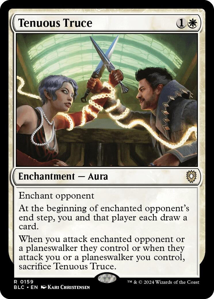 Image for Tenuous Truce (159) (BLC) - Magic: The Gathering