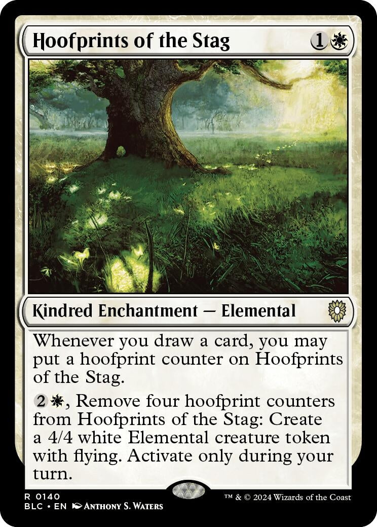 Image for Hoofprints of the Stag (140) (BLC) - Magic: The Gathering