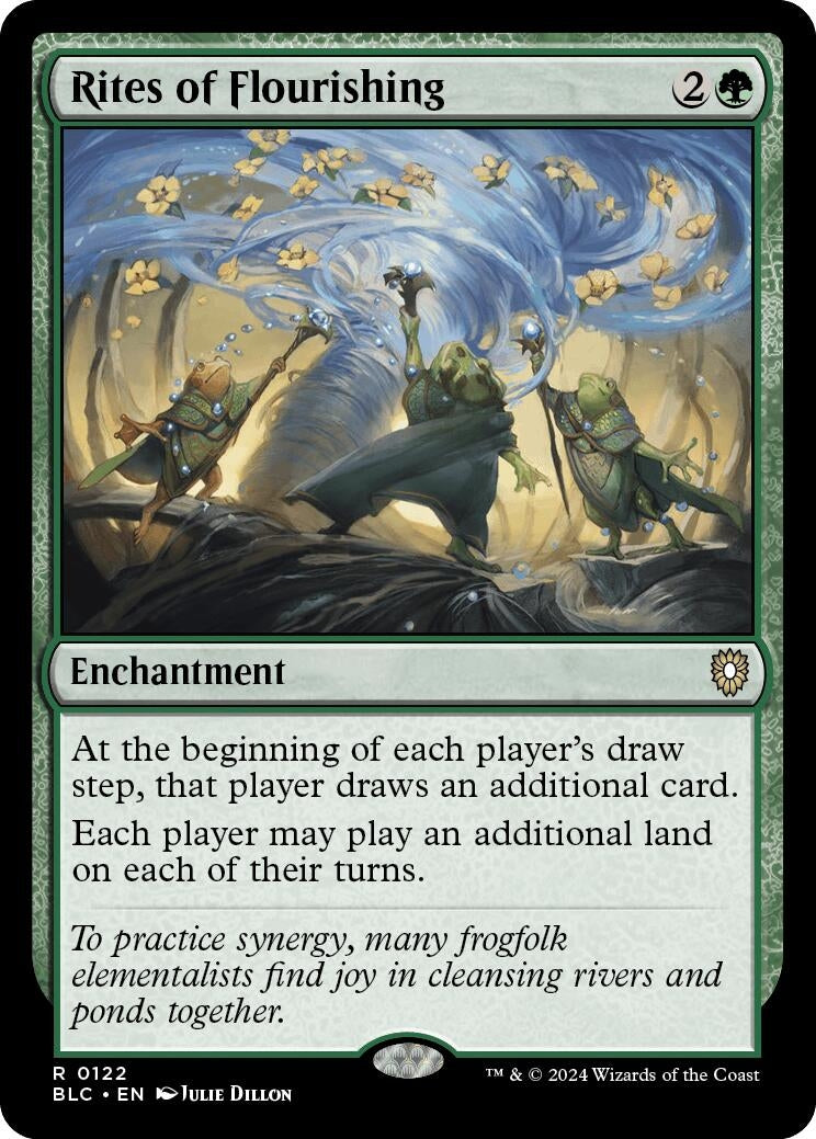 Image for Rites of Flourishing (122) (BLC) - Magic: The Gathering