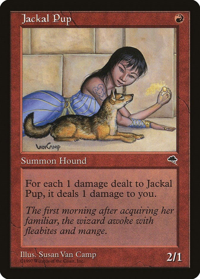 Image for Jackal Pup (183) (TMP) - Magic: The Gathering
