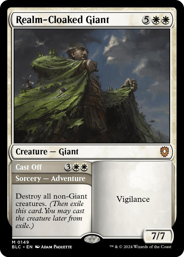 Image for Realm-Cloaked Giant (149) (BLC) - Magic: The Gathering