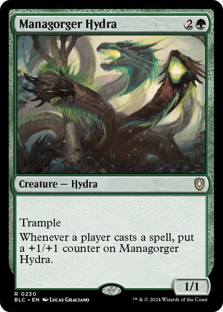 Image for Managorger Hydra (230) (BLC) - Magic: The Gathering