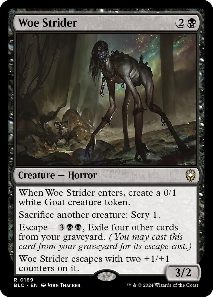 Image for Woe Strider (189) (BLC) - Magic: The Gathering