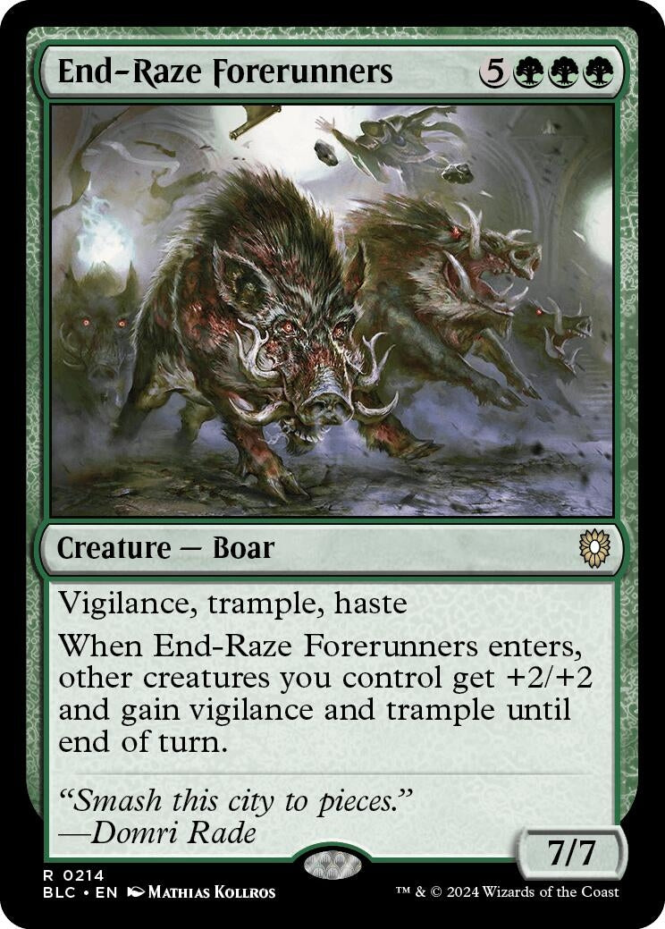 Image for End-Raze Forerunners (214) (BLC) - Magic: The Gathering