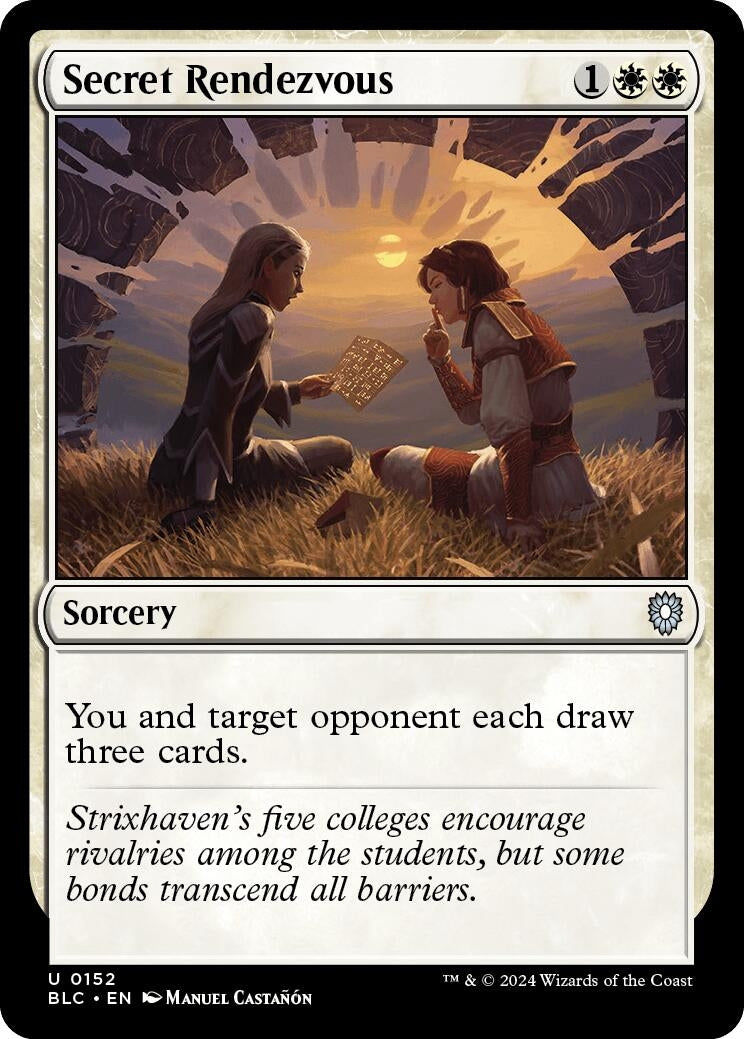 Image for Secret Rendezvous (152) (BLC) - Magic: The Gathering