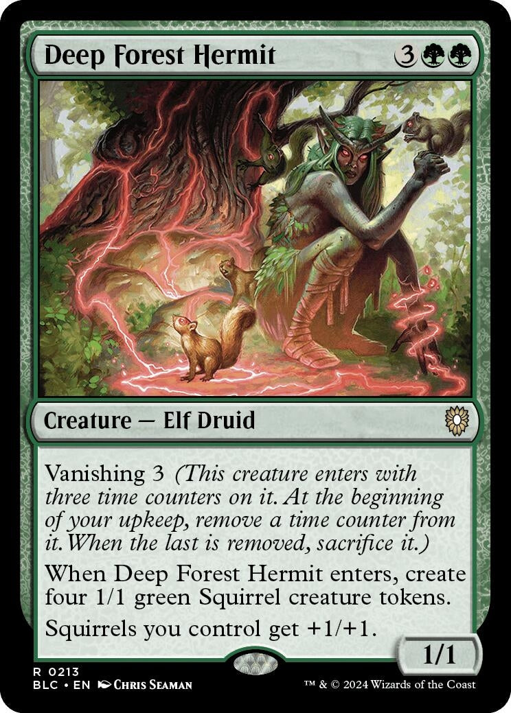 Image for Deep Forest Hermit (213) (BLC) - Magic: The Gathering