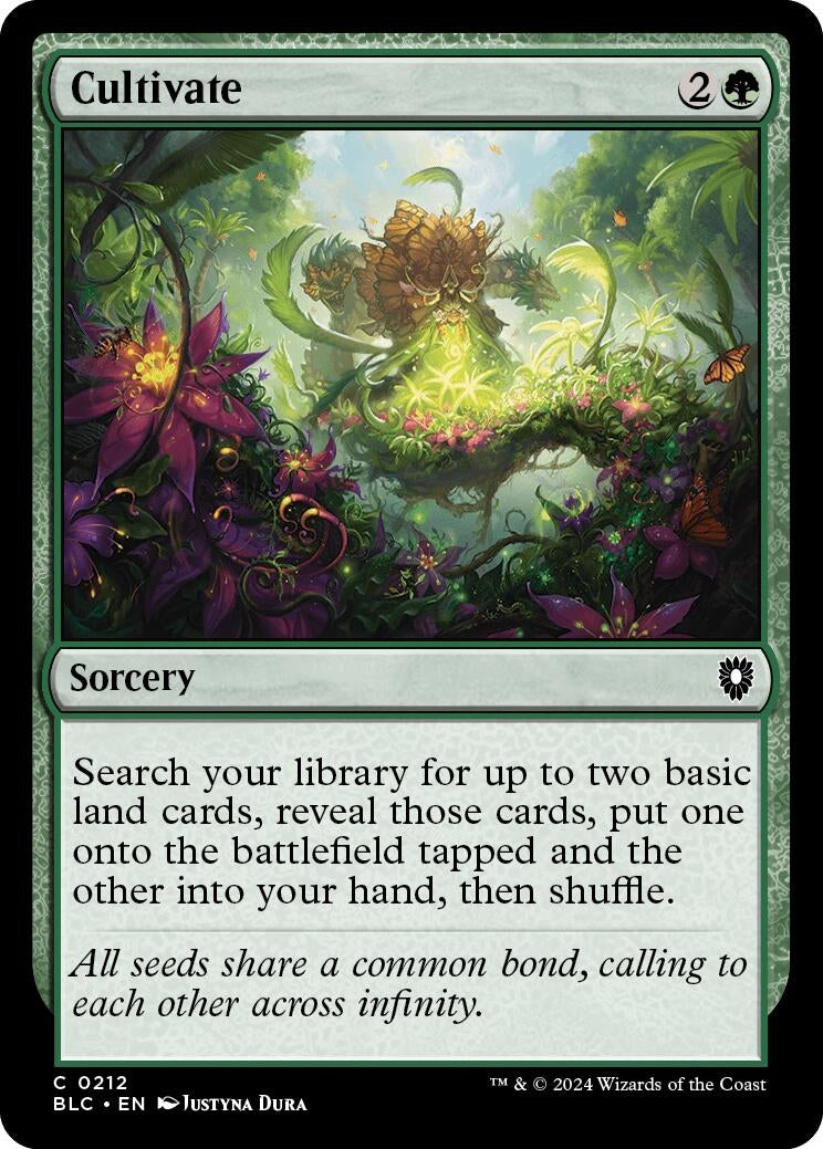 Image for Cultivate (212) (BLC) - Magic: The Gathering