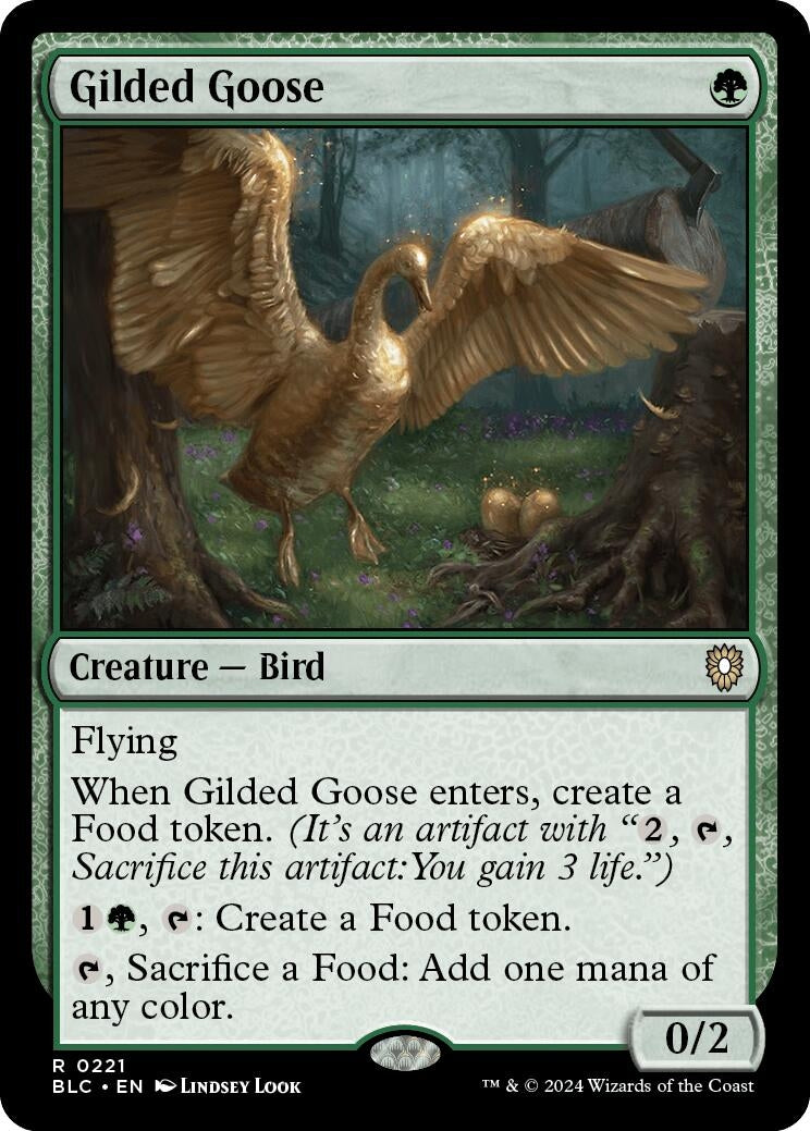 Image for Gilded Goose (221) (BLC) - Magic: The Gathering