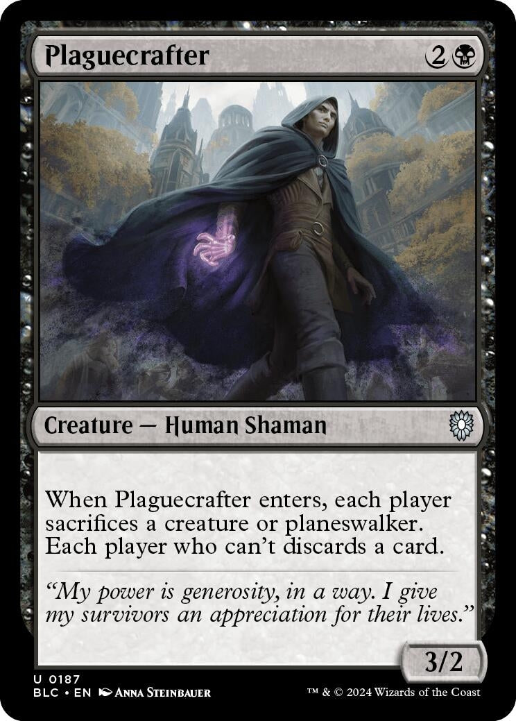 Image for Plaguecrafter (187) (BLC) - Magic: The Gathering