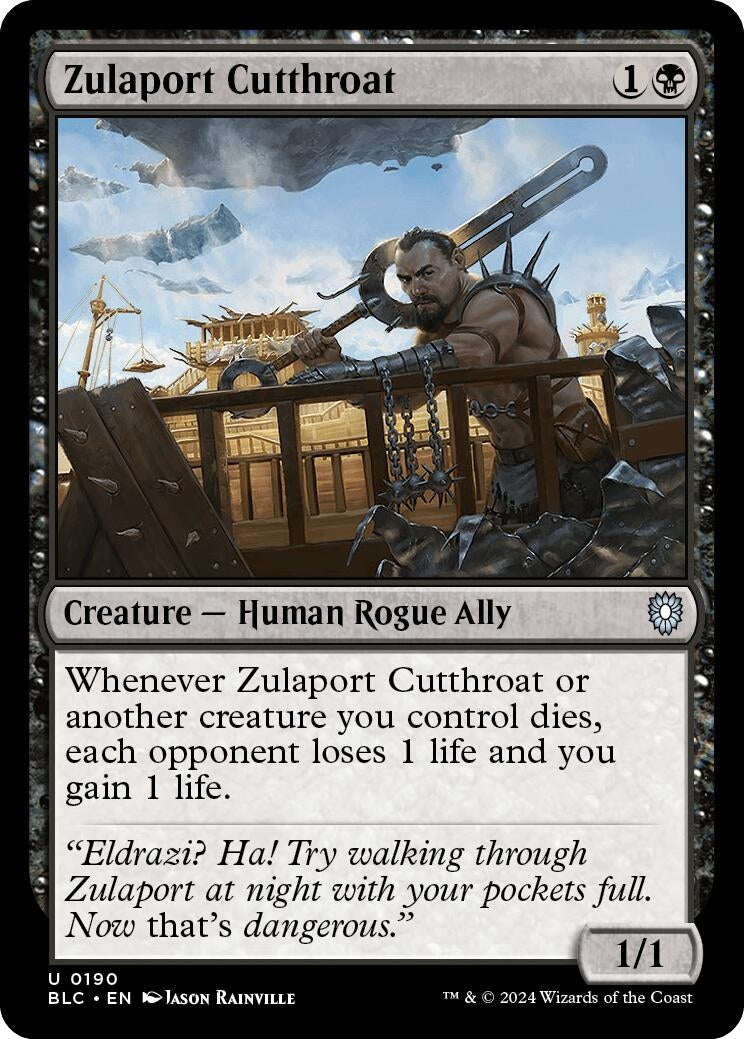 Image for Zulaport Cutthroat (190) (BLC) - Magic: The Gathering