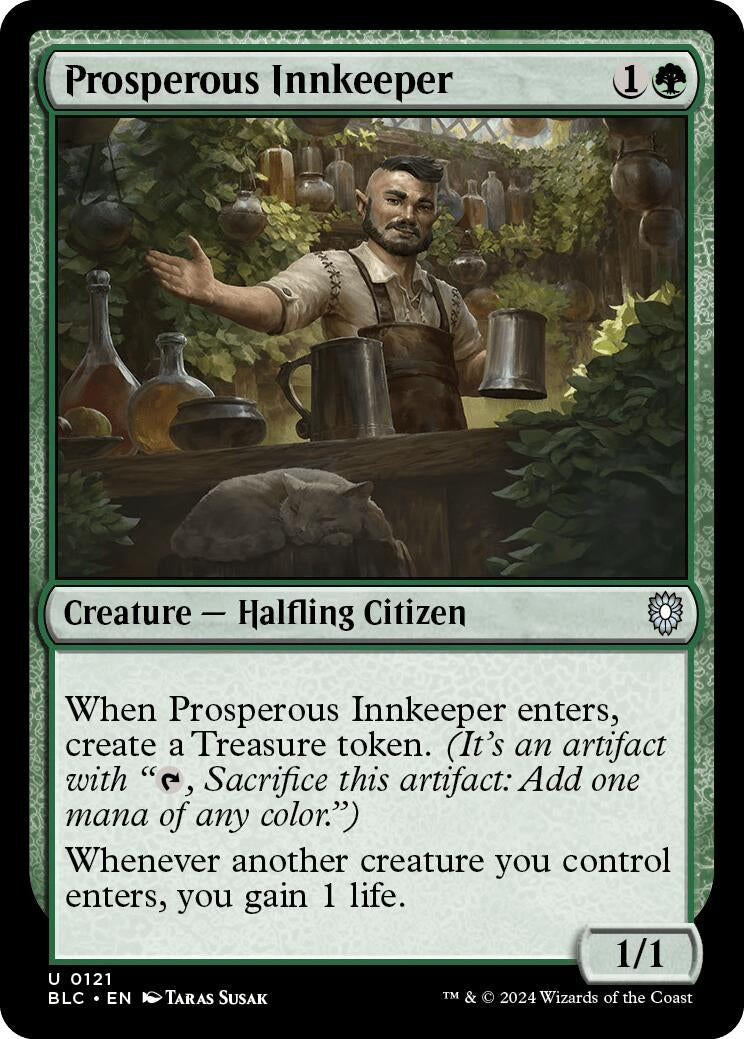 Image for Prosperous Innkeeper (121) (BLC) - Magic: The Gathering