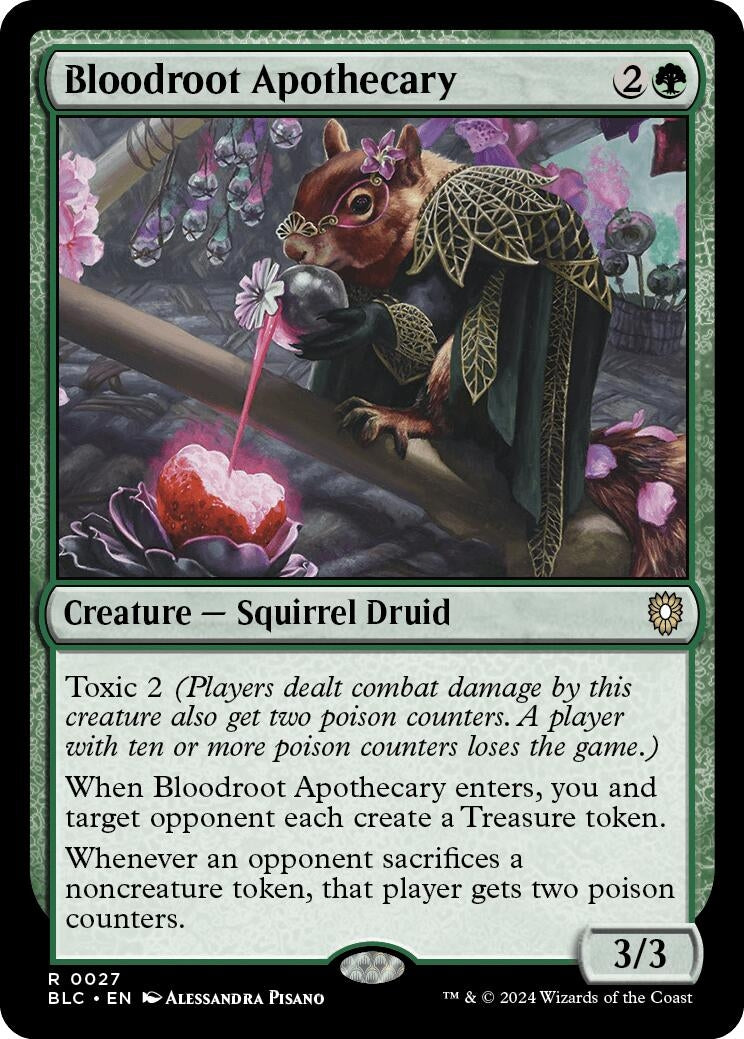 Image for Bloodroot Apothecary (27) (BLC) - Magic: The Gathering