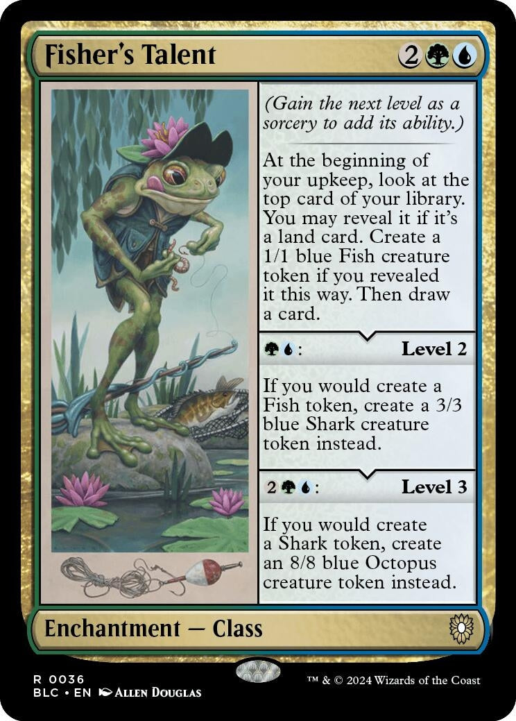 Image for Fisher's Talent (36) (BLC) - Magic: The Gathering