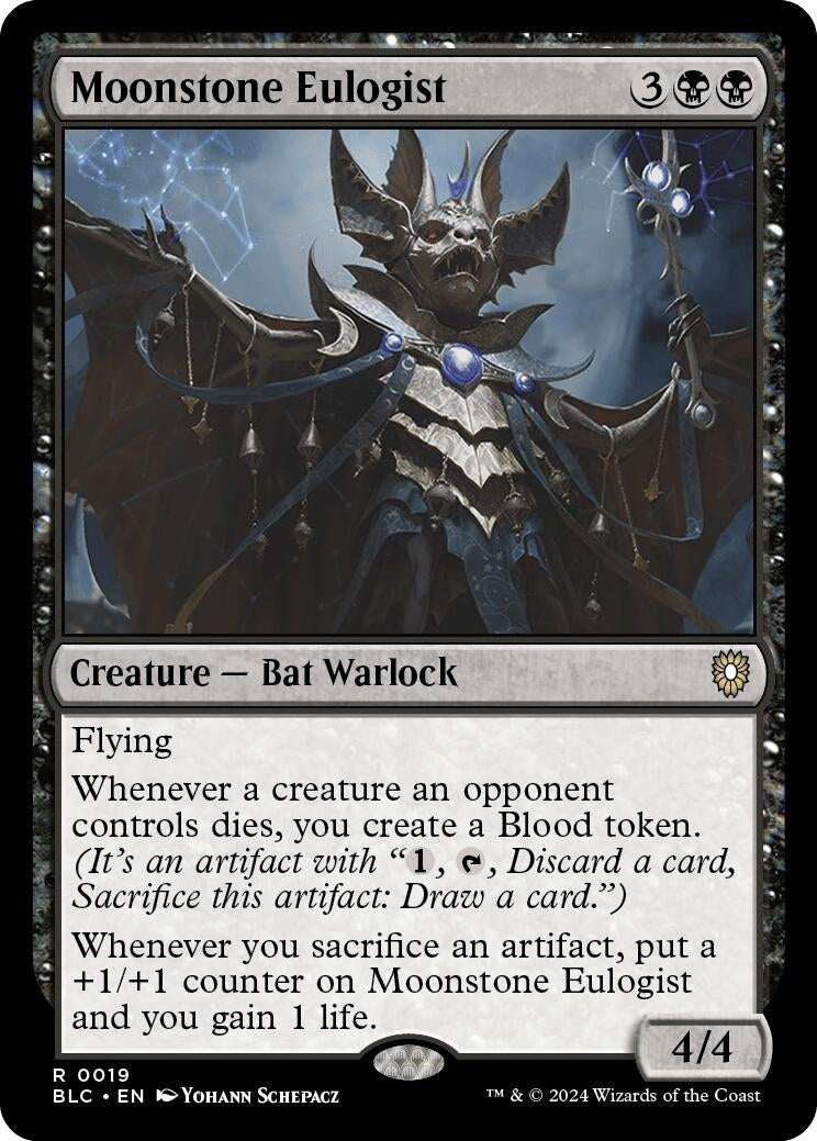Image for Moonstone Eulogist (19) (BLC) - Magic: The Gathering