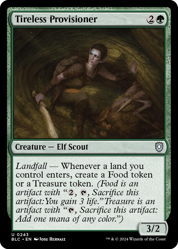 Image for Tireless Provisioner (243) (BLC) - Magic: The Gathering