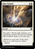 Image for Riot Control (151) (BLC) - Magic: The Gathering