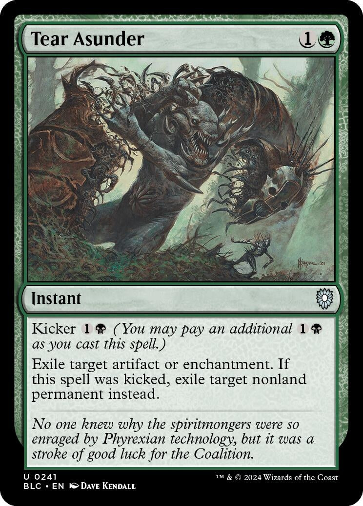 Image for Tear Asunder (241) (BLC) - Magic: The Gathering