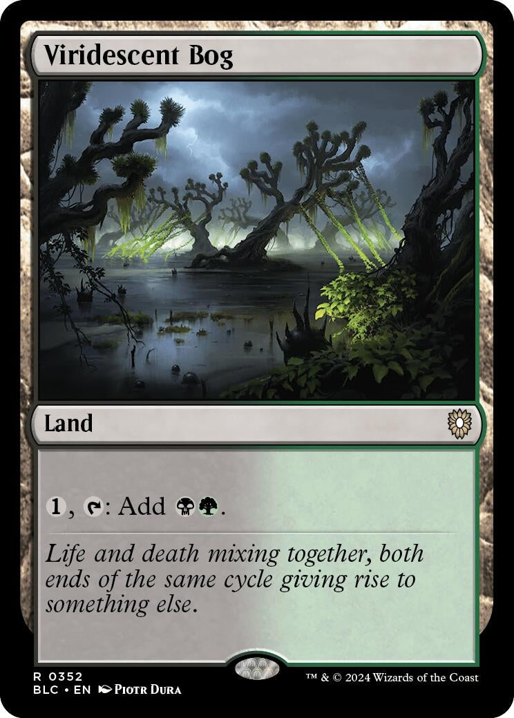Image for Viridescent Bog (352) (BLC) - Magic: The Gathering