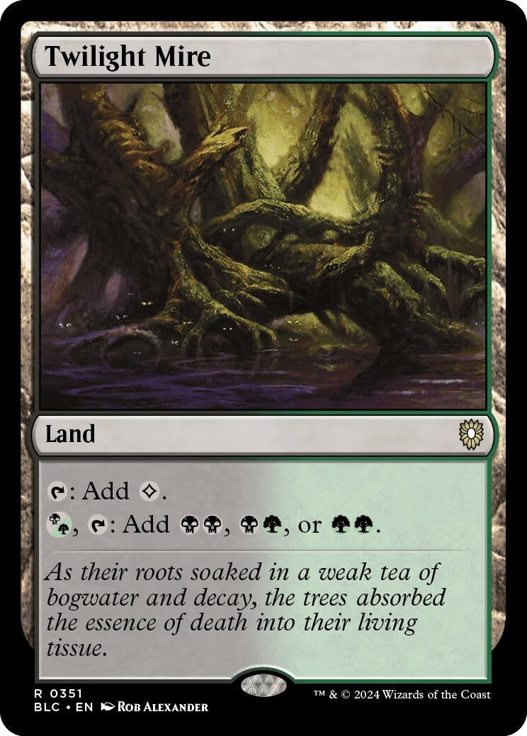 Image for Twilight Mire (351) (BLC) - Magic: The Gathering
