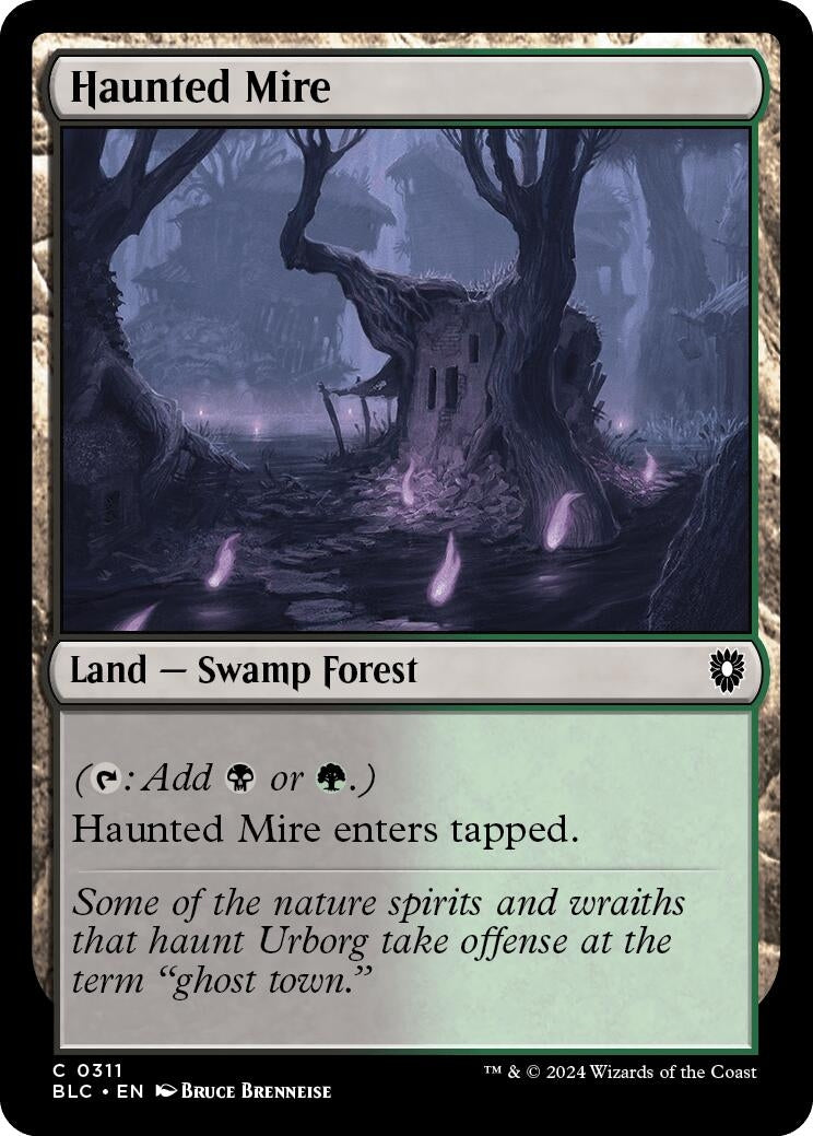 Image for Haunted Mire (311) (BLC) - Magic: The Gathering