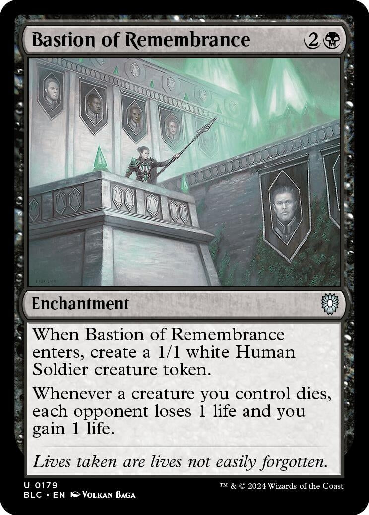 Image for Bastion of Remembrance (179) (BLC) - Magic: The Gathering